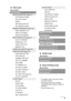 Page 95
Before Using the Machine
z FA X  m o de
Menu button
FAX SETTINGS
RECEIVE MODE SET (page 47)
FAX PRIORITY MODE
FA X O N LY M O D E
DRPD
*3
NETWORK SWITCH*2
TEL PRIORITY MODE
MEMORY REFERENCE (page 54)PRINT MEMORY LIST
PRINT DOCUMENT
DELETE DOCUMENT
PRNT REPORT/LIST (page 57)ACTIVITY REPORT
SPEED DIAL LIST
USER’S DATA LIST
MEMORY LIST
CODED DIAL REGIST (page 39)
USER SETTINGS (page 34)DATE/TIME SETTING
DATE DISPLAY
*1
SUMMER TIME SET*2
UNIT TEL NUMBER
UNIT NAME
TX TERMINAL ID
*1
OFFHOOK ALARM*1
VOLUME...