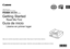 Page 1ESPAÑOLENGLISH
series
Asegúrese de leer este manual antes de usar el equipo. Consérvelo \
a mano para utilizarlo como referencia en el futuro.
Guía de inicio
Equipo multifunción de oficina
Léame en primer lugar
Make sure to read this manual before using the machine. Please keep it i\
n hand for future reference.
Getting Started
Office All-In-One
Read Me First
 