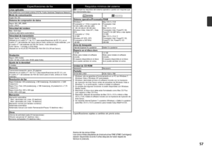 Page 59
Especificaciones sujetas a cambios sin previo aviso.
Acerca de los consumibles 
Los consumibles (depósitos de tinta/cartuchos FINE (FINE Cartridges)) 
estarán disponibles durante 5 años después de haber dejado de 
fabricar el producto.
Requisitos mínimos del sistema
  Cumple los requisitos del sistema operativo cuando son mayores que 
los mencionados aquí.
Sistema operativo/Procesador/RAMWindows 7 
Procesador a 1 GHz o superior de 
32 bits (x86) o 64 bits (x64)  
1 GB (32 bits)/2 GB (64 bits)...