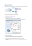 Page 25Page Layout Printing
The page layout printing function allows you to print more than one page image on a single sheet of paper.
The procedure for performing page layout printing is as follows:
1.
Open the  printer driver setup window
2.
Set page layout printing
Select  Page Layout  from the Page Layout  list on the Page Setup  tab.
The current settings are displayed in the settings preview on the left side of the printer driver.
3.
Select the print paper size
Select the size of the paper loaded in the...