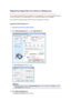 Page 41Registering Image Data to be Used as a BackgroundThis feature may be unavailable when certain printer drivers or operating environments are used.
You can select a bitmap file (.bmp) and register it as a new background. You can also change and register some of the settings of an existing background. An unnecessary background can be deleted.
The procedure for registering image data to be used as a background is as follows:
Registering New Background
1.
Open the  printer driver setup window
2.
Click...