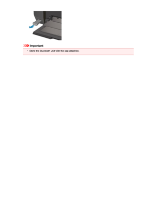 Page 159Important
•
Store the Bluetooth unit with the cap attached.
159
 
