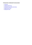 Page 160Printing Data via Bluetooth Communication
Preparation
Installing the MP Drivers
Checking the Device Name of the Printer
Registering the Printer
Deleting the Printer
160
 