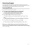 Page 3834Scanning Images
Scanning Images
You can scan images from the machine to a com puter without printing them and save them in 
popular image types, such as JPEG, TIFF, bitmaps, or  PDF. If you are scanning printed text, you can 
use the OCR (Optical Character Recognition)  software to convert it to text data.
Scanning Methods
You can select from the various scanning methods.
zIf You Want to Scan Origin als Easily From the Machine
You can scan originals by using t he Operation Panel of the machine.
See...