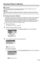 Page 7773
Faxing
Document Stored in Memory
„ Printing a Document in Memory
If the machine was not able to send a fax, or if the machine was not able to print a received fax, 
the machine stores the unsent or unprinted fax in its memory. You can print a list of stored 
documents (the memory list) or print a spec ified document. The memory list shows the 
transaction number of the unsent or unprinted fa x (TX/RX NO.), transaction mode, recipient’s 
number, and the date and time of the transacti on. When printing...