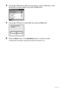 Page 106102Faxing
4Use the { or } button to select the transaction number (TX/RX NO.) of the 
document you want to delete, then press the OK button.
5Use the { or } button to select Ye s, then press the OK button.
6Press the Back button or the Stop/Reset button to close the screen.
To delete other documents, repeat the procedure from steps 4 to 5.
 