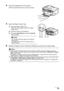 Page 33
29
Before Using the Machine
4Insert the Cassette  into the machine.
Push the Cassette all the way into the machine.
5Open the Paper Output Tray.
(1)Open the Paper Output Tray.
Press the Open button to open the Paper 
Output Tray.
(2) Open the Output Tray Extension.
(3) Press the  Feed Switch  so that the Cassette 
lamp (B) lights.
6Specify the page size and media type settings according to the loaded paper.
Note
You can also select the paper source with the 
printer driver.
For details, refer to the  PC...