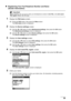 Page 7369 Faxing
„Registering Your Fax/Telephone Number and Name 
(Sender Information)
1Display the FA X  m e n u screen.
(1)Press the FA X button, then press the Menu button.
The FA X  m e n u screen is displayed.
2Display the Device settings screen.
(1)Use the [ or ] button to select Maintenance/settings, then press the OK button.
The Maintenance/settings screen is displayed.
(2)Use the [ or ] button to select Device settings, then press the OK button.
The Device settings screen is displayed.
3Display the...