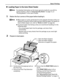 Page 9Basic Printing5
„Loading Paper in the Auto Sheet Feeder
For detailed information on the Canon genuine media for use with its 
various printers, refer to  “Using Specialty Media ” on page 15, or 
“Printing Media” in the 
User’s Guide.
1Flatten the four corners of th e paper before loading it.
zWhen paper is curled, gently bend it  in the opposite direction of the curl 
(without curling the reverse side) and  then load the paper. For details on 
how to flatten paper curl, refer to  “Media is curled ” on...