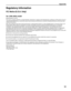 Page 97Appendix
93
Regulatory Information
FCC Notice (U.S.A. Only)
For 120V, 60Hz model
Model Number: K10272
This device complies with Part 15 of the FCC Rules. Operation is subject to the following two conditions: (1) This device may not 
cause harmful interference, and (2) this device must accept any interference received, including interference that may cause 
undesired operation.
Note: This equipment has been tested and found to comply with the limits for a Class B digital device, pursuant to Part 15 of...