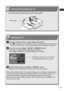 Page 7
5
6Turning On the Power (p. 31)
Press the printer’s power button until it lights green.
Powe r but ton
7Printing (p. 31)
Turn the camera’s power on and display the images.
zThe    (PictBridge ) icon or the    ( Canon Direct Print ) icon appears on the upper left 
corner of the LCD monitor. The icon that is displayed differs according to the camera.
Press the camera’s  ,  ,  SET or SELECT  button.
zThe button to be pressed differs depending on the camera.
zIf the   or   button is pressed, printing starts...