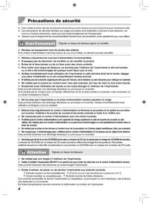 Page 1644
 Précautions de sécurité
 
OAvant d’utiliser le produit, lisez bien les précautions de sécur\
ité qui suivent. Assurez-vous que le produit est toujours correctement utilisé. 
O Les précautions de sécurité décrites aux pages suivantes son\
t destinées à prévenir toute blessure, sur 
vous ou d’autres personnes, ainsi que tout endommagement de l’é\
quipement.
 
O
Assurez-vous de toujours lire les recommandations fournies avec tout acc\
essoire vendu séparément que vous utilisez.
  AvertissementSignale un...