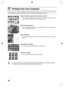 Page 2626
Printing From Your Computer
If you connect your computer to SELPHY and use the supplied software, you can view all images at once and 
take advantage of various printing functions that cannot be done with ju\
st SELPHY alone. 
Select favorite images from an index and print
 
O You can select images you wish to print from an index, and print them all\
 at 
once. You can also add text to your images and print.
Print with decorations
 
O You can add frames or stamps to your images and print. You can also...