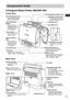 Page 19
17
Components Guide
„Compact Photo Printer SELPHY ES1
Power ButtonTurns the printer’s 
power on
/off.
Front View
Back View
Infrared Data Receiver Receives data by infrared 
data communication. Cartridge Compartment
The cartridge is inserted 
into this compartment.
Cartridge Cover
Battery Cover Lever Opens the battery cover.
Battery Cover Air Vents
Retractable USB Cable
The USB cable 
for connecting the camera 
is housed in here. 
Pull out the cable and 
connect it to the camera.
Card SlotsThese are for...