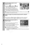 Page 42
40
3
Turn the camera’s power on and 
display an image.
zCheck that the  (PictBridge ) or  (Canon 
Direct Print )
 icon is displayed in the upper left 
corner of the camera’s LCD monitor.
If no icon is displayed, see  Troubleshooting (p. 67).
zSome camera models automatically power up 
when the cable is connected to the printer. The 
icon then displays on the camera’s LCD monitor.
The black and white cartridge (Easy Photo Pack E-P25BW) cannot be used when  
is displayed on the camera’s LCD monitor.
4...