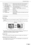 Page 13
Components Guide
13Getting Started
LCD Monitor
Main Display
zThe Main Display is the screen that displays the images on a memory card after turning the 
power on.
z You can switch between Multi View or Single Vi ew by pressing   or   in the Main Display.
z The view that was displayed when the power was turned off (Multi View or Single View), will 
display again when the power is turned on. The default view is Multi View.
z Single View is used for the screen samples in this guide.
Enlarged View
You can...