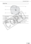 Page 11
Components Guide
11Getting Started
Back View
1Carrying Handle Used for carrying the printer (p. 83).
2Air Vents Dissipates heat inside the printer and prevents overheating.
3AC IN (Power Input) Terminal Connects to the power cord.
4USB Terminal for PC 
ConnectionFor USB connection to your PC using a commercially 
available USB cable.
5USB Terminal for Camera 
Connection
Connects to a camera using the interface cable, or 
Bluetooth unit (sold separately).
1
2
34
5

C
O
P
Y  