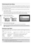 Page 7070
PROJECTING AN IMAGE FROM AV EQUIPMENT
Performing the Auto Setup
With the auto setup function, a series of screen adjustment and settings, such as Auto
focus and Auto keystone is performed automatically when projecting a video image from
an AV equipment. You can start the projection only with this operation if the input signal has
been appropriately selected.
Refer to page 46 for detailed information on items adjusted by performing the auto setup.
1Select [DIGITAL VIDEO].
Perform the steps shown in the...