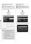 Page 9696
SETTING UP FUNCTIONS FROM MENUS
Performing Progressive Processing
[Progressive]
You can accumulate and composite information
for a signal for a low resolution image to convert
it to a high resolution image.
T
T
Press the [OK] button to confirm, and then press
the [MENU] button.
Selecting a Menu Position
[Menu position]
You can select the position of the menu dis-
played on the screen.
T
T
Move the menu to the desired position with [ ],
[], and then press the [OK] button.
Press the [MENU] button when...