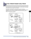 Page 142Printing from a Network Computer using a Shared Printer3-47
Setting Up the Printing Environment
3
Printing from a Network Computer using a Shared 
Printer
If you set the printer up as a shared network printer, you will be able to print directly 
to the printer from any computer on the network.
If you want to use the printer as a shared printer, perform the following 
conﬁguration. In this section, the computer that is directly connected to the printer is 
called the print server, and other computers that...