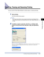 Page 186Canceling, Pausing and Resuming Printing4-17
Printing a Document
4
Canceling, Pausing and Resuming Printing
You can use the Printer Status Window to cancel, pause, or resume print jobs.
1Start printing.
The Printer Status Window appears.
NOTE
The Printer Status Window may not appear depending on the [Display Printer 
Status Window] setting in the [Preferences] menu. (See Setting Preferences, on 
p. 4-60)
2To delete or pause a print job, click the [ ] (Pause Job) 
button in the [Current Print Job] tab or...