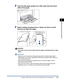 Page 54Printing on Plain Paper, Heavy Paper, Label Paper, and Transparencies2-15
Loading and Delivering Paper
2
2Push the side paper guides out a little wider than the actual 
width of the paper.
3Before loading transparencies or labels, fan them in small 
batches and align the edges.
CAUTION
Be careful not to cut your hands with the edges of transparencies or label 
paper.
IMPORTANT
•Make sure you thoroughly fan through transparencies and label paper before 
loading them. If you do not sufﬁciently fan the...