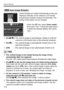 Page 112
Handy Features
112
Vertical images are rotated automatically so they are 
displayed vertically on the camera’s LCD monitor 
and personal computer instead of horizontally. The 
setting of this feature can be changed.
Under the [5] tab, select [ Auto rotate], 
then press < 0>. Follow the steps below 
to select the desired setting, then press 
< 0 >.
  [On PD ]: The vertical image is automatically rotated on both the 
camera’s LCD monitor and on the personal computer.
  [On D]:  The vertical image is...