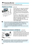 Page 252252
You can play back movies in the following three ways:Use the stereo AV cable AVC-DC400ST 
(sold separately) or HDMI cable HTC-
100 (sold separately) to connect the 
camera to a TV set. Then you can play 
back captured movies and still photos on 
the TV.
If you have a High-Definition TV set and 
connect your camera with an HDMI 
cable, you can watch Full High-Definition 
(Full HD: 1920x1080) and High-
Definition (HD: 1280x720) movies with 
higher image quality.
You can play back movies on the...