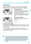 Page 4343
Basic Operation
The shutter button has two steps. You can press the shutter button halfway. Then you can further press the shutter button completely.
Pressing halfway
This activates autofocusing and the 
automatic exposure system that sets the 
shutter speed and aperture.
The exposure setting (shutter speed and 
aperture) is displayed in the viewfinder 
(0 ).
Pressing completely
This releases the shutter and takes the 
picture.
Preventing Camera Shake
Hand-held camera movement during th e moment of...