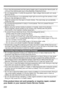 Page 220
220
• If you drop the equipment and the casing breaks open to expose the internal parts, do 
not touch the internal parts due to the possibility of electrical shock.
• Do not disassemble or modify the equipment. High-voltage internal parts can cause  electrical shock.
• Do not look at the sun or an extremely bright  light source through the camera or lens. 
Doing so may damage your vision.
• Keep the camera from the reach of small  children. The neck strap can accidentally 
choke the child.
• Do not...