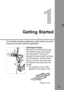 Page 23
23
Getting Started
This chapter explains preparatory steps before you start 
shooting and basic camera operations.
Attaching the Strap
Pass the end of the strap through 
the camera’s strap mount eyelet 
from the bottom. Then pass it 
through the strap’s buckle as shown 
in the illustration. Pull the strap to 
take up any slack and make sure 
the strap will not loosen from the 
buckle.
 The eyepiece cover is also 
attached to the strap (p.195).
Eyepiece cover  