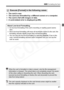 Page 41
41
3 Formatting the Card
 The card is new.
  The card was formatted by a diff erent camera or a computer.
  The card is full with images or data.
  A card-related error is displayed (p.209).
Execute [Format] in the following cases:
About Low-level Formatting Do low-level forma tting if the card’s record ing or reading speed seems 
slow.
  Since low-level formatting  will erase all recordable sectors in the card, the 
formatting will take slightly  longer than normal formatting.
  You can stop the...