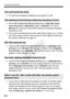 Page 220Troubleshooting Guide
220
 If a card error message is di splayed, see page 42 or 224.
  Set the [7  Custom Functions (C.Fn) ] menu’s [High ISO speed 
noise reduction] to [ Standard], [Low ], or [ Disable ]. If it is set to 
[ Strong ], the maximum burst during co ntinuous shooting will greatly 
decrease (p.193).
  If you shoot something that has fine detail (field of grass, etc.), the file 
size will be larger and the actual  maximum burst might be lower than 
the number ment ioned on page 72.
  Under...