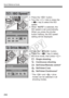 Page 252Quick Reference Guide
252
Z: ISO Speed N
i Drive ModeN
 Press the  button.
 Turn the  dial or press the 
 key to select the ISO 
speed.
 When “AUTO” is selected, the  ISO speed is set automatically. 
When you press the shutter 
button halfway, the ISO speed 
setting will be displayed.
 Press the  button.
 Press the  key to select  the drive mode, then press < 0>.
u  : Single shooting
i  : Continuous shooting 
Q  : Self-timer/Remote control*
l  : Self-timer:2 sec
q  : Self-timer:Continuous*
* The...