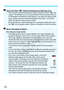 Page 150150
About the Red  Internal Temperature Warning Icon  If the camera’s internal temperatur e is high, a blinking red icon  may 
appear. This blinking icon is a warnin g that the movie shooting will soon 
be terminated automatically. If this ha ppens, you will not be able to shoot 
again until the camera’s internal te mperature decreases. Turn off the 
power and let the came ra rest for a while.
  Movie shooting at a high temperatur e for a prolonged period will cause 
the < E> icon to appear soon er. When...