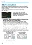 Page 158Handy Features
158
The image files will be numbered from 0001 to 9999 in the order the 
images are taken, then saved in a folder. You can change how the file 
number is assigned.
The file number will appear on y our computer in this format: 
IMG_0001.JPG .
Under the [5] tab, select [ File 
numbering ], then press < 0>. The 
available settings are described below.  
Select one, then press < 0>.
  [Continuous]: The file numbering continues in sequence even 
after you replace the card or create a folder....