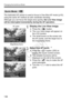 Page 136136
Changing the Autofocus Mode
The dedicated AF sensor is used to focus in One-Shot AF mode (p.83), 
using the same AF method as with viewfinder shooting.
Although you can focus th e target area quickly, the Live View image 
will be interrupted momentarily during the AF operation.
1Display the Live View image.
 Press the < A> button.
X The Live View image will appear on 
the LCD monitor.
  The small boxes on the screen are 
the AF points, and the larger box is 
the magnifying frame.
2Select the AF...