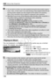 Page 1563 Taking Video Snapshots
156
You can playback a completed albu m in the same way as a normal 
movie. For details, see pages 212 and 217.  Press the < x> button.
  Press the < U> key to select an 
album, then press < 0>.
 
Movies shot as a video snapshot will have an 
< > icon on the screen’s upper left.
Playing an Album
 You can add to an album only video snap shots having the same duration (approx. 
2 sec., 4 sec., or 8 sec. each). If you st op shooting a video snapshot before the set 
shooting duration...