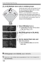 Page 196196
Custom Wireless Flash Shooting
[1  (A:B)] Multiple slave units in multiple groups
Divide the slave units into groups A and 
B, and change the flash ratio to obtain 
the desired lighting effect.
Refer to your Speedlite’s instruction 
manual to set one slave unit’s slave ID 
to A (Group A) and the other slave unit’s 
ID to B (Group B) and position them as 
shown in the illustration.
1Select [Wireless func.].
  Follow step 2 on page 194 to select 
[0 ], then press < 0>.
2Set [Firing group] to [1...