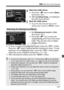 Page 217217
3 Slide Show (Auto Playback)
4Start the slide show.
 Press the < V> key to select [ Start], 
then press < 0>.
X After [ Loading image... ] is displayed, 
the slide show will start.
5Quit the slide show.
 To quit the slide show and return to the 
setting screen, press the  button.
  Set [ Background music ] to [On], 
then press < 0>.
  Press the < V> key to select the 
desired background music then press 
< 0 >. You can also select multiple 
background musics.
  To hear a sample of a background music,...