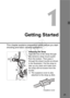 Page 2525
Getting Started
This chapter explains preparatory steps before you start 
shooting and basic camera operations.
Attaching the Strap
Pass the end of the strap through 
the camera’s strap mount eyelet 
from the bottom. Then pass it 
through the strap’s buckle as shown 
in the illustration. Pull the strap to 
take up any slack and make sure 
the strap will not loosen from the 
buckle.
 The eyepiece cover is also 
attached to the strap (p.262).
Eyepiece cover
COPY  