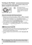 Page 3232
If you turn on the power switch and the date/time setting screen 
appears, see page 34 to set the date/time. : The camera turns on.
< 2 > : The camera is turned off and 
does not operate. Set to this 
position when not using the 
camera.
  Whenever you set the power switch to < 1> or , the sensor 
cleaning will be executed automatically . During the sensor cleaning, 
the LCD monitor will display < f>. Even during the sensor 
cleaning, you can still shoot by pressing the shutter button halfway 
(p.40)...