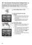 Page 5050
The camera analyzes the scene and sets the optimum settings 
automatically. It is a fully-automatic mode. Even with moving 
subjects, the camera will automatically continue to focus the subject 
(p.53).
1Set the Mode Dial to < A>.
2Aim any AF point over the 
subject.
 All the AF points will be used to focus, 
and generally the closest object will 
be focused.
  Aiming the center AF point over the 
subject will make focusing easier.
3Focus the subject.
 Press the shutter button halfway, and 
the lens...