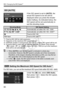 Page 80Z: Changing the ISO Speed N
80
If the ISO speed is set to [AUTO], the 
actual ISO speed to be set will be 
displayed when you press the shutter 
button halfway. As indicated below, the 
ISO speed will be set automatically to 
suit the shooting mode.
*1: Fixed at ISO 400  for bulb exposures.
*2: Depends on the maxi mum ISO speed limit set.
*3: If fill flash results in ov erexposure, ISO 100 or a higher ISO speed will be set.
*4: If bounce flash is used  with an external Speedlite in a Basic Zone (except...