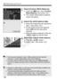 Page 136136
B: Matching the Light Source N
2Select [Custom White Balance].
 Under the [ z2] tab, select [ Custom 
White Balance], then press < 0>.
X The custom white balance selection 
screen will appear.
3Import the white balance data.
  Select the image that was captured in 
step 1, then press .
X On the dialog screen that appears, 
select [OK ] and the data will be 
imported.
  When the menu reappears, press the 
 button to exit the menu.
4Select the custom white balance.
 Press the  button.  Select < O>,...