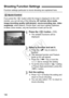 Page 180180
Function settings particular to movie shooting are explained here.
If you press the  button while the image is displayed on the LCD 
monitor, you can set any of the following: AF method, drive mode, 
image-recording quality (still photos), movie-recording size, video 
snapshots, white balance, Picture Style, and Auto Lighting Optimizer.In Basic Zone modes, only the functions in bold can be set.
1Press the < Q> button. (7 )
X The settable functions will be 
displayed.
2Select a function and set it....