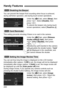 Page 200200
You can prevent the beeper from sounding when focus is achieved, 
during self-timer operation, and during touch screen operations.
Under the [z1] tab, select [ Beep], then 
press < 0>. Select [ Disable], then 
press < 0>.
To silence the beeper only during touch 
screen operations, select [ Touch to ].
This setting prevents shooting if there is no card in the camera. Under the [z1] tab, select [ Release 
shutter without card ], then press 
< 0 >. Select [Disable], then press 
< 0 >.
If there is no...