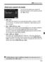 Page 215215
3 Setting the FlashN
You can set the flash-sync speed for 
flash photography in the aperture-priority 
AE (f) mode.
  : Auto
The flash sync speed is set automatically within a range of 1/200 
sec. to 30 sec. to suit the sc ene’s brightness. High-speed sync is 
also possible.
  : 1/200-1/60 sec. auto
Prevents a slow shutter speed from  being set in low-light conditions. 
It is effective for preventing subject blur and camera shake. 
However, while the subject will be  properly exposed with the flash,...