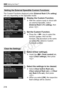 Page 218218
3 Setting the Flash N
The Custom Functions displayed under [ External flash C.Fn setting] 
will vary depending on the Speedlite model.
1Display the Custom Function.
  With the camera ready to shoot with 
an external Speedlite, select 
[External flash C.Fn setting ], then 
press < 0>.
2Set the Custom Function.
  Press the < U> key to select the 
function number, then set the 
function. The procedure is the same 
as setting the camera’s Custom 
Functions (p.292).
1Select [Clear settings].
  Under the [...