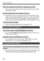 Page 330Troubleshooting Guide
330
 If the movie file size reaches 4  GB, another movie file will be created 
automatically (p.182).
  Depending on the card reader and com puter OS used, SDXC cards 
might not be correctly recognized. If  this occurs, connect your camera 
to the computer with the provided  interface cable, then transfer the 
images to your computer using EOS  Utility  (provided software, p.350).
  JPEG  c and RAW images cannot be resized (p.273).
  If you selected [Clean now f], the shutter will...